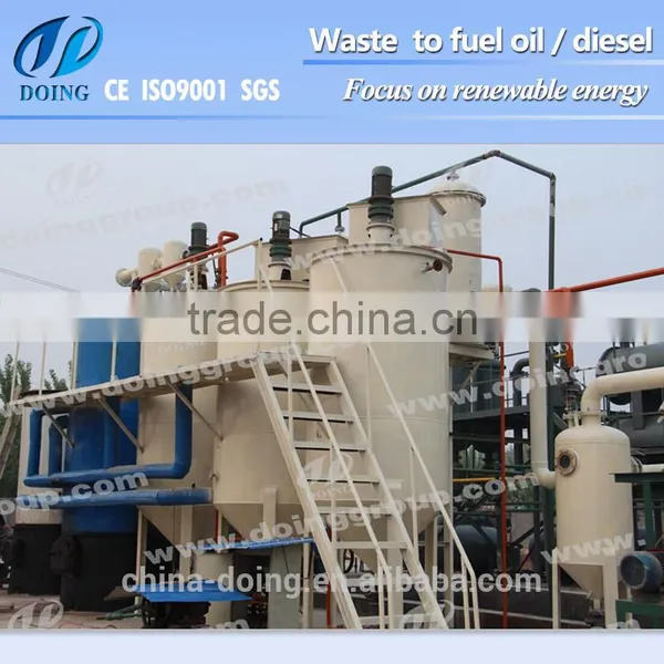 Waste Oil To Base Oil Refining Plant photo-3
