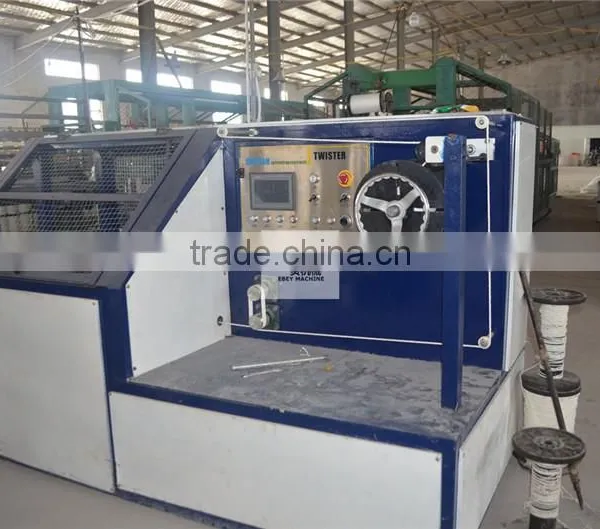 Plastic Monofilament Yarns and Flat Yarns Twisting and Winding Machine photo-6