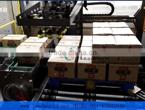 High Level Automatic Glass Fruit Canned Jar Carton Palletizer Machine photo-6