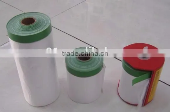 Plastic Pretaped Masking Film photo-3