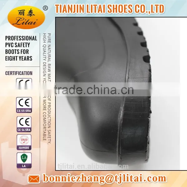EN ISO 20345:S4 S5 PVC Wellington Rain Boots for Industy photo-5
