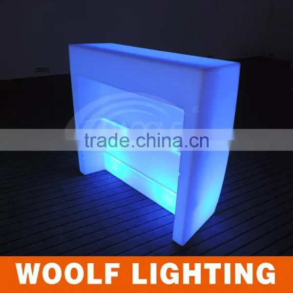 Restaurant Club Modern Rechargeable Glow LED Bar Table photo-2