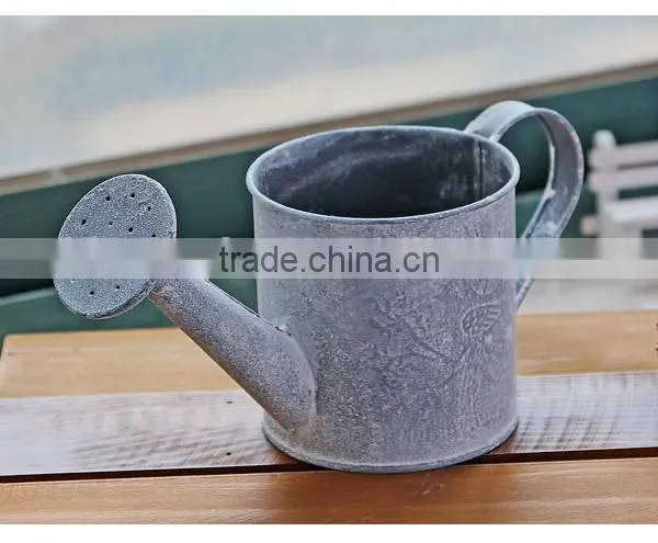 Allibaba Com New Items Custom Cheap Indoor Antique Garden Metal Decorative Galvanized Kids Watering Cans in Bulk photo-2