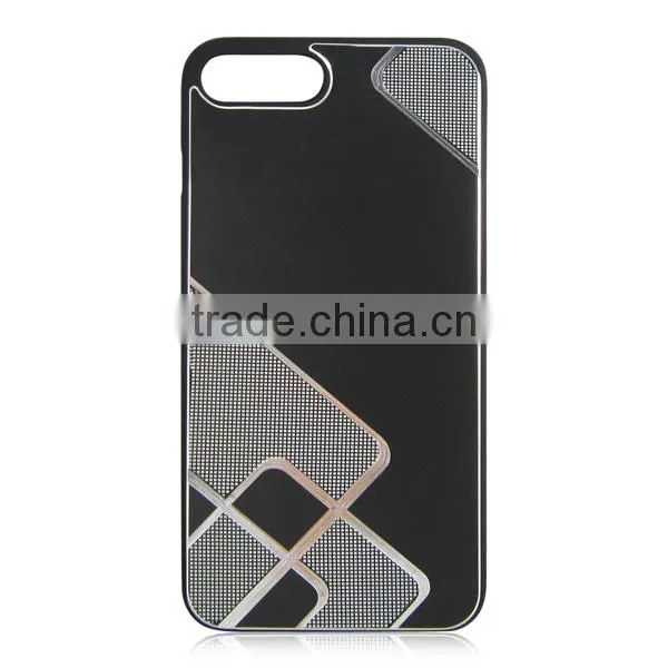 PC Hard Phone Hull Spray Rubber Oil Back Cover Aluminum Phone Case for IPhone 7/7 Plus photo-4