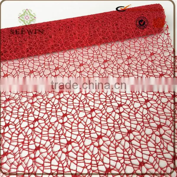 Gift Flower Wrapping Decorating Mesh Rolls 100% Polyester photo-4