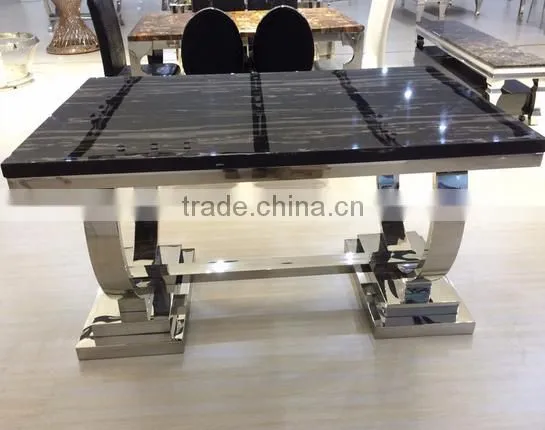 Black Glass Top Coffee Table Tea Table Set photo-2