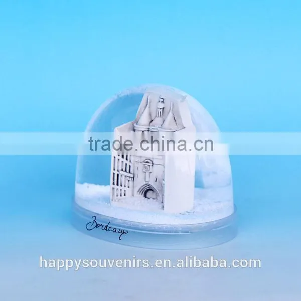 High Quality Resin Castle Souvenir Plastic Snowball photo-2