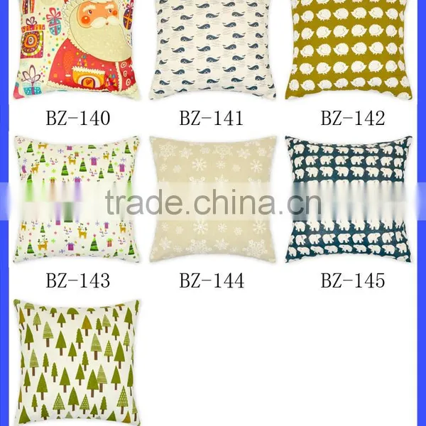 Various Designs Living Room Sofa Cushion Cover Christmas Decorative Throw Pillow Cover photo-6