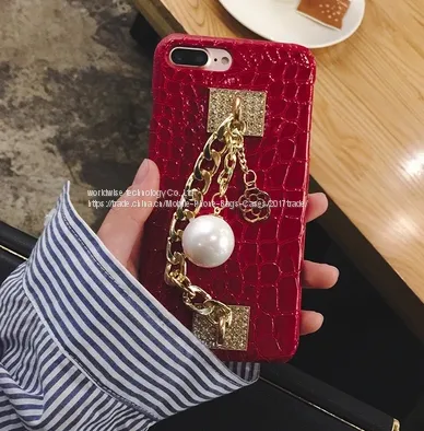 Imitation PU Leather Cell Phone Cover Case Mobile Phone Cases for IPhone7/7Plus/6/6s/6plus/6splus Hard Plastic Shell photo-3