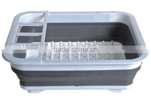 Plastic Kitchenware Foldable Basket for Seafood and Vegetables photo-5