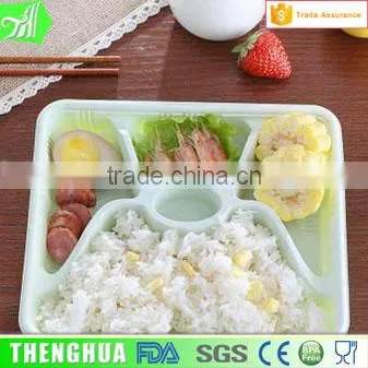 4-compartment Bento Lunch Box,Disposable Safe Plastic Food Container photo-6