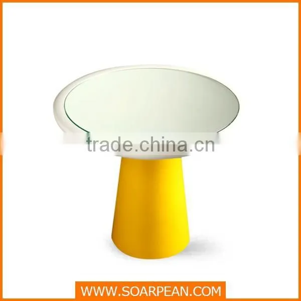 Modern Mushroom Fiberglass Coffee Table photo-3