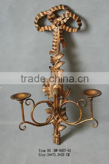 MW-0007-01 Wall Decoration Hanging Candle Holder With Metal photo-3