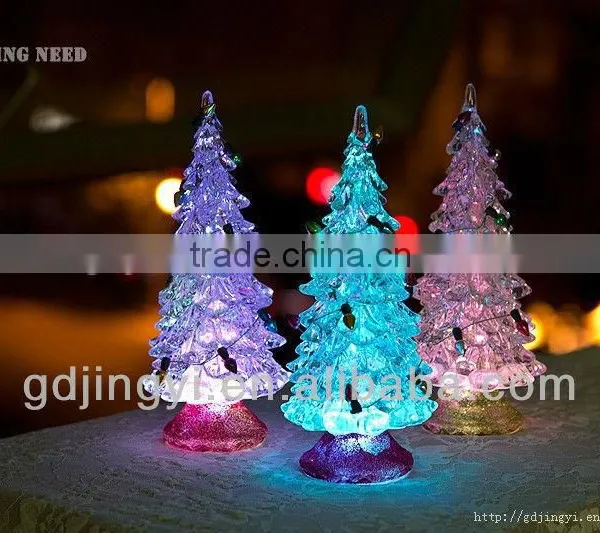 Artificial Acrylic Decorative Led Light Small Christmas Tree photo-4