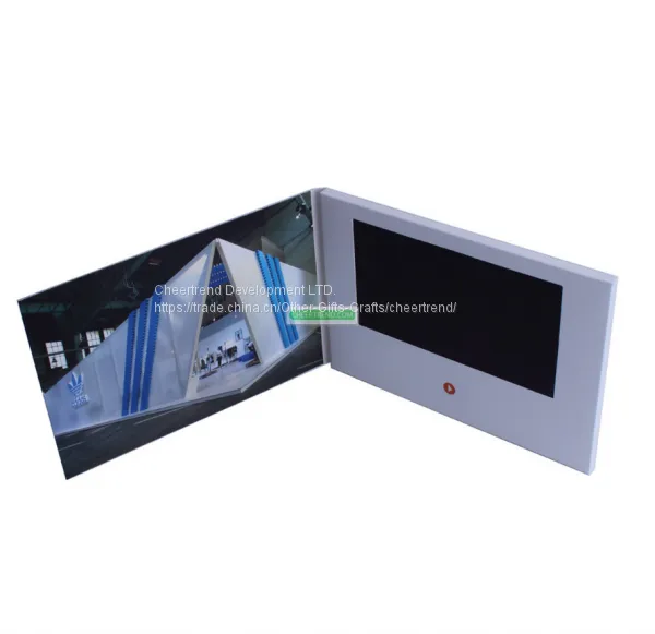 Adidas Customized 7 Inch Lcd Video Greeting Card Module/Video Brochure/Video Gift Card for Promotional photo-3