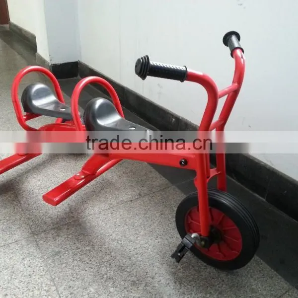 Children 3 Wheel Car Baby Tricycle Two Seat for Sale photo-5