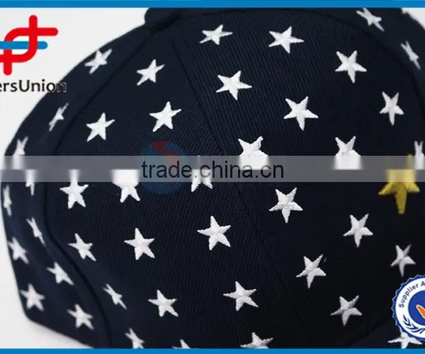 2017 New Product Best Seller Customized Logo 100% Polyester Neon Start Embroidery Men Hat photo-4