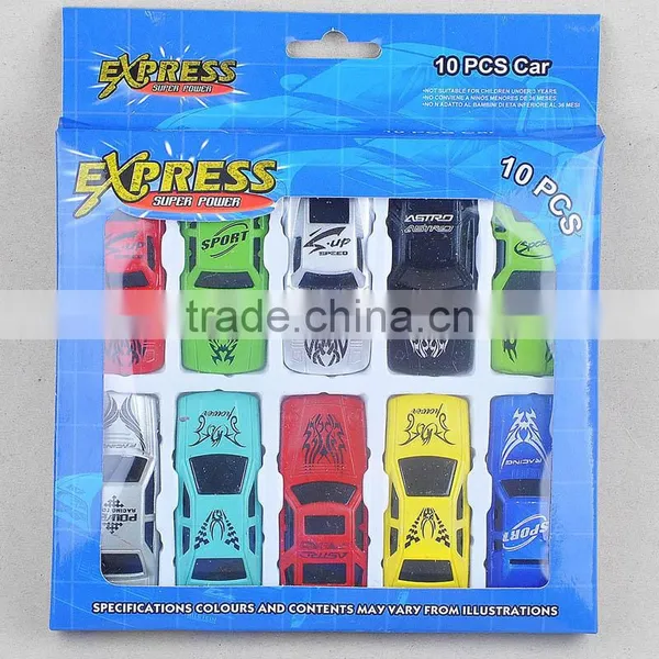 Fashion Sports Car Toy in Various Colors and Designs, 4pcs a Set for Your Kids photo-3