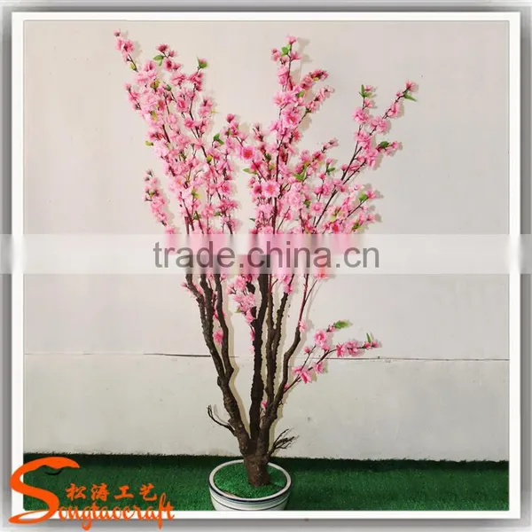 Indoor Home Decorative Artificial Tree Factory Price Fake Artificial Flower Tree photo-6