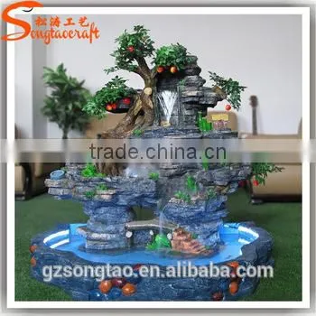 Stone Artificial Rock Fountains in Garden photo-4
