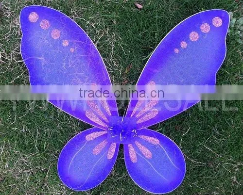 Girls Purple Color Butterfly Wings Angel Wings