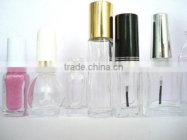Clear Glass 5 ml Nail Polish Bottle,High Quality Nail Polish Bottle With Cap and Brush photo-6