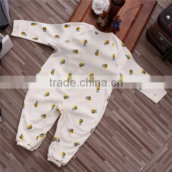 Baby Printed Bodysuits Wholesale Printed Bees Bodysuits photo-4