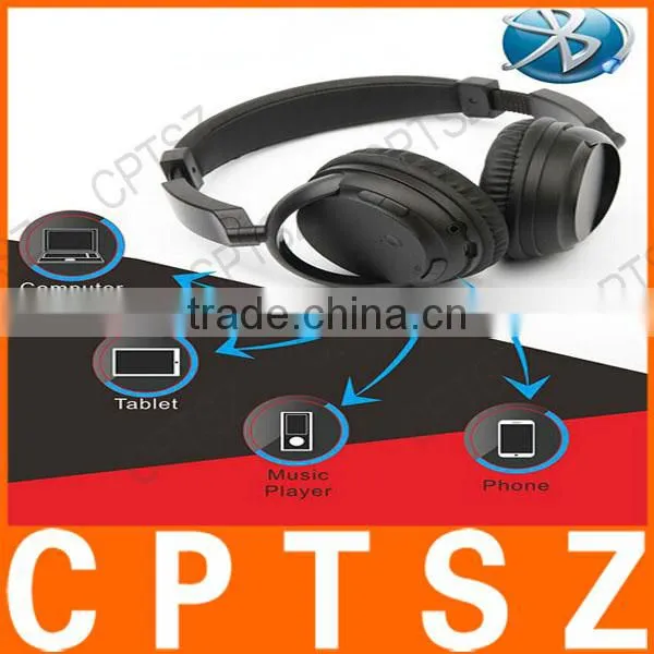 New Design Stereo Foldable Bluetooth Headphone Connect With Phone,tablet,PC ,music Player,ect.Built-in Microphone photo-4
