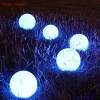Rgb Plastic Led Light Ball With Big photo-3