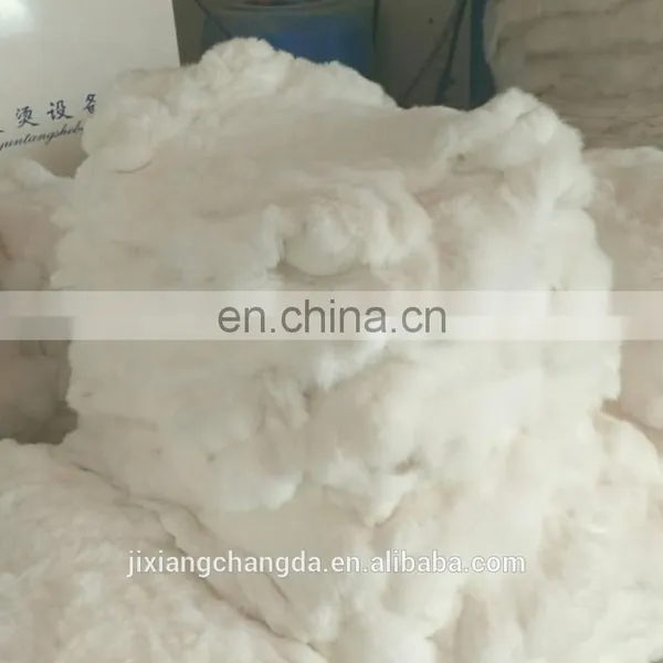 Cheap Rex Rabbit Skin Uncut Genuine Rabbit Fur Leather 100% Wholesale