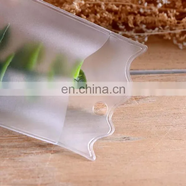 Custom Size Transparent Plastic Packaging Bag Frosting Pvc Bag China Manufacture Packaging Bag photo-2