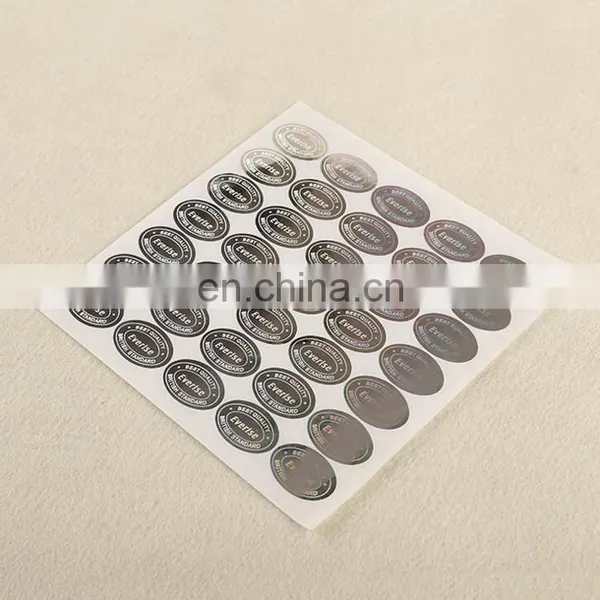 Customized Cheaper Price Anti-counterfeit Laser Adhesive Sticker for Environmental Protection Adhesive photo-4