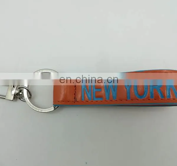New Style Promotion Gift Leather Keychain Custom photo-2