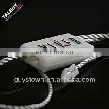 Custom Printed Brand Name Logo Plastic String for Clothing Hang Tag photo-6