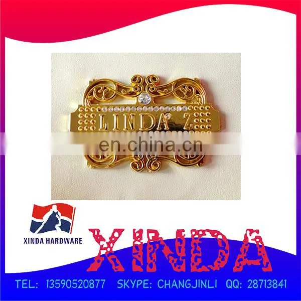 Metal Leather Label / Patch, zinc alloy,Fashion & Good Quality