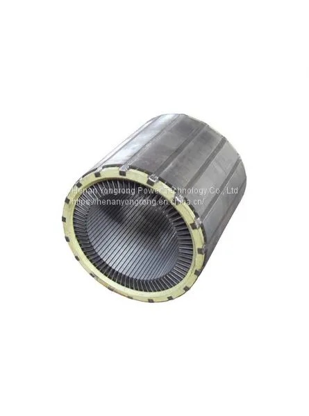 Silicon Steel Lamination Iron Core Electric Motor Generator Rotor Stator Core