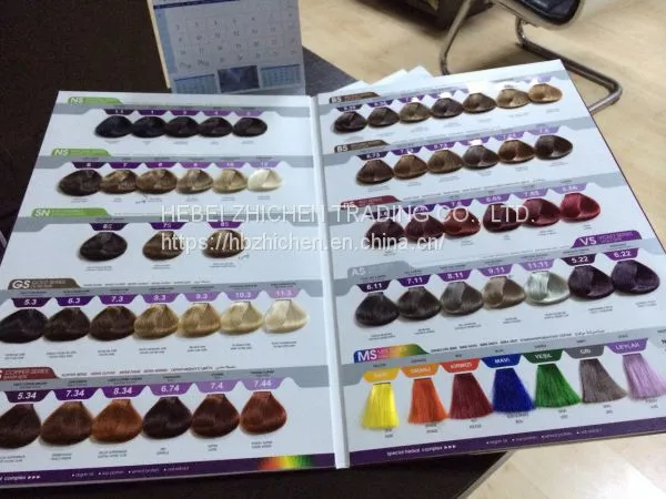 Customized Hair Color Chart Manufacture photo-2