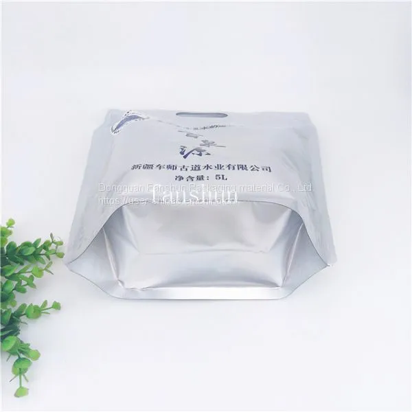 1-10l Orange Juice PE Aluminized Stand Portable Liquid Bag With Spout/new Product Manufacturers for 2020