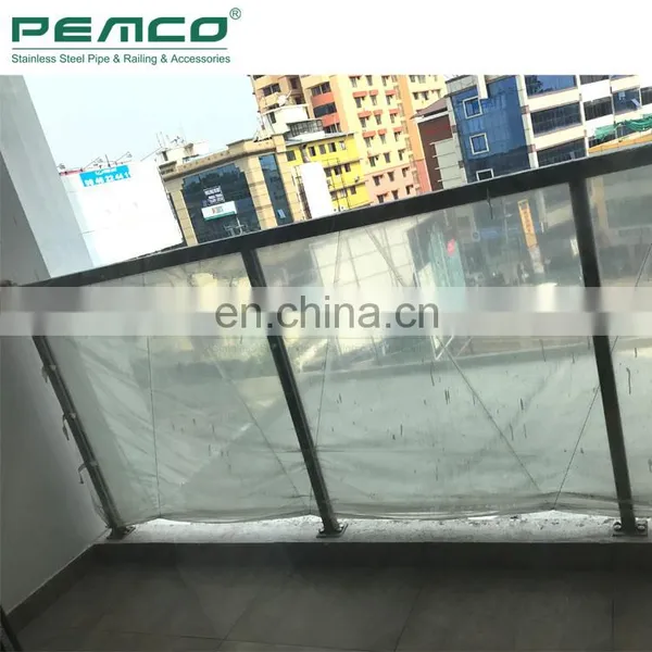 Project Railing Factory Residential Building Balustrades Handrails Design Stainless Steel Glass Railing photo-4