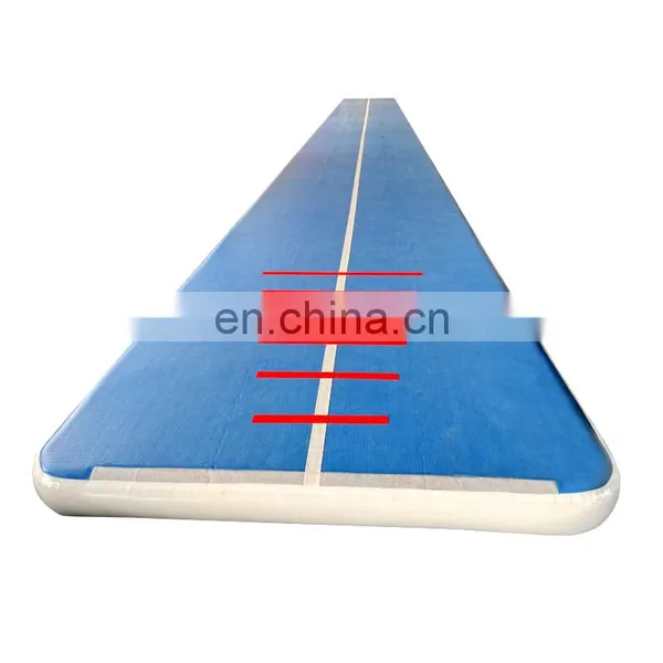 12m x 1m x 20cm Thick Inflatable Air Tumble Track Mats Gym Gymnastics Tumbling Usato Airtrack photo-2