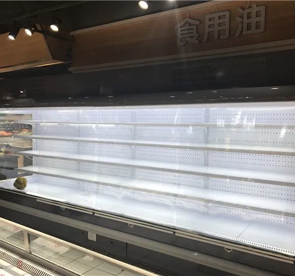 cheap supermarket refrigerator open case cooler cooler freezer refrigerator sold in China