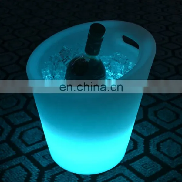 Заводские светящиеся RGB-ледяные ведра высокого качества для продвижения пива