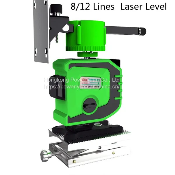Laser Level Green Beam Laser Cross 12 Line Self Leveling 3D Auto Rotary Construction Line Laser photo-3