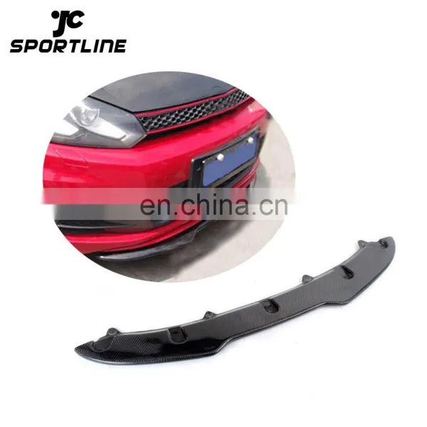 H Style Carbon Fiber Front Lip For VW GOLF VI MK6 GTI
