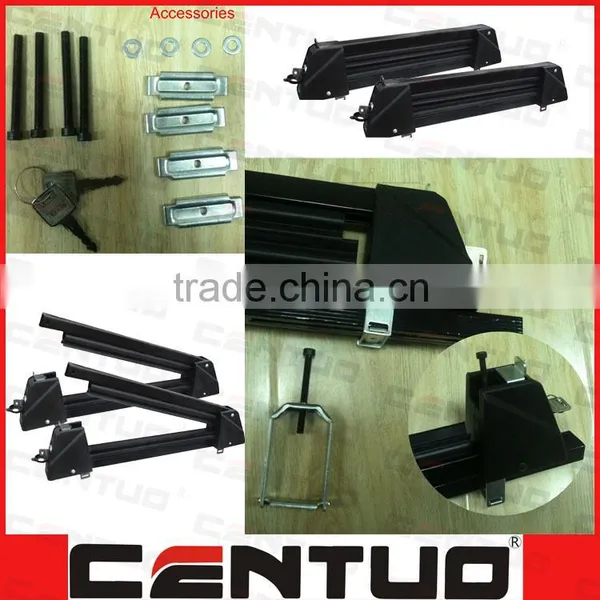 CT-5671 Iron Snowboard Rack, Snowboard Carrier With Lock, Ski Storage Rack