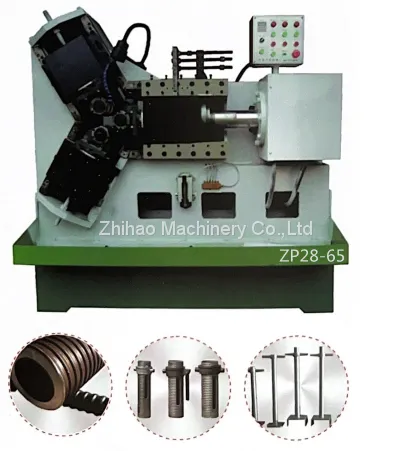 Hydraulic Three Roll Thread Rolling Machine Scaffolding Threading Machine