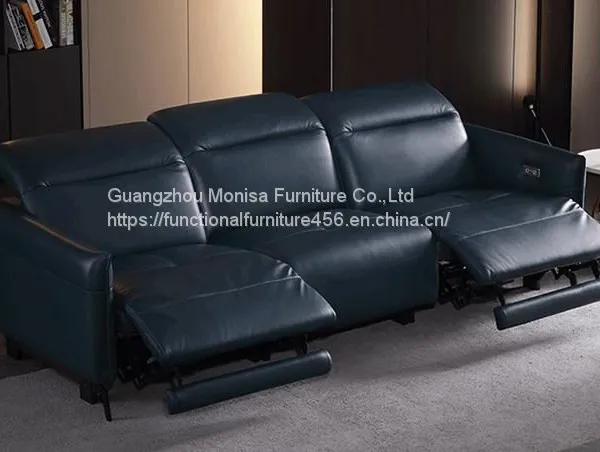 Italian-Style Leisure Sofa Multi-Function Space Capsule Electric Reclining Function Single Double Three-Person Combination Sofa