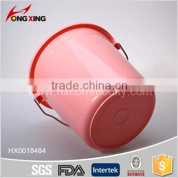 Cheap Cylindrical Shaped Plastic Bucket With Handle photo-4