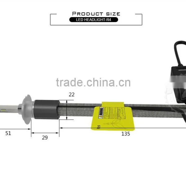 Easily Installation 50w 3600 Lumen h7 Led Headlight ,h7 r4 Led Headlight Bulbs Quality Choice photo-2