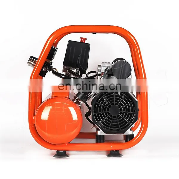 Bison 6 L Small 1100W Silent Oil Free Air Compressor 1.5Hp Low Noise Portable Oilless Air Compressor photo-5